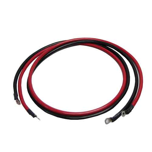 Battery Inverter Cable 8 6 4 2 AWG Stranded Copper Wire Connector with  Solder Ground Jumper Cable for Car RV Boat Starter Solar