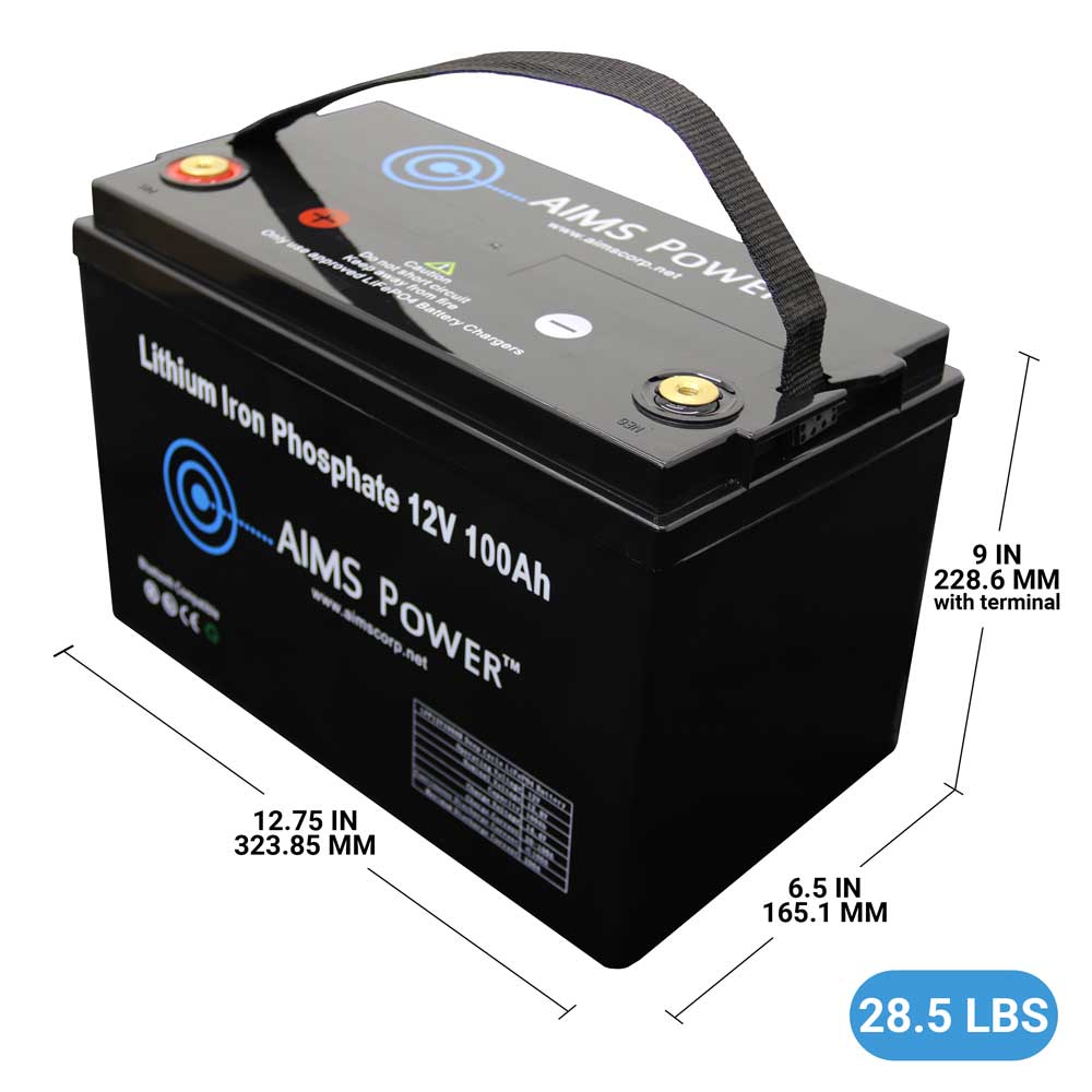 BSA LiFePO4 100Ah 12V LFP Batterie, 204,90 €