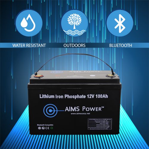 Batterie Lithium LiFePO4 LIFE12-18 19,2Ah 12V - Ecosolaire