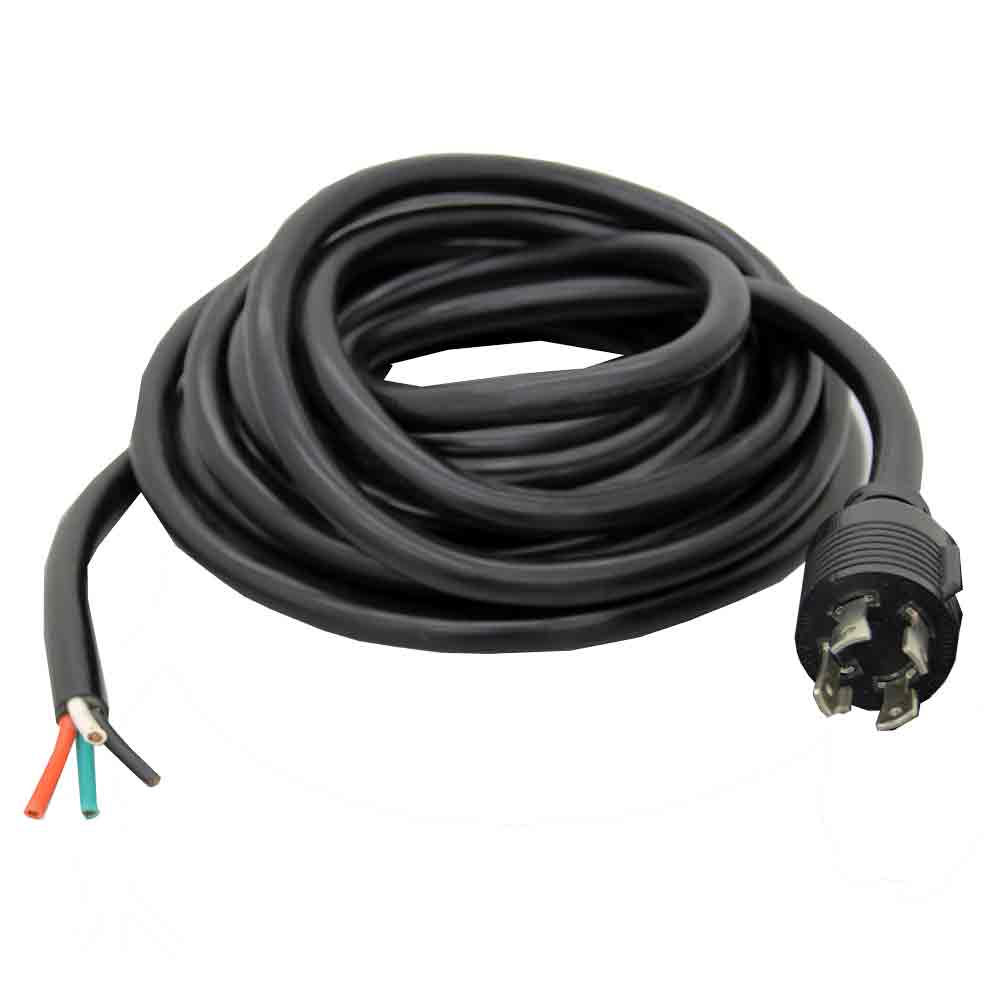 30 Amp Generator Output Cable 30ft 10awg The Inverter Store