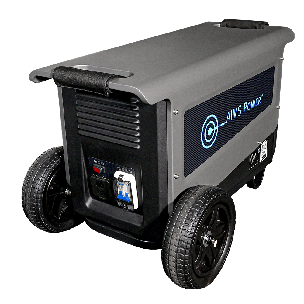 FREE SOLAR PANEL W/ Portable Solar Generator 5.04 kWh 33 Amp Output Lithium  Battery | Solar & Grid Inputs Expandable  The Inverter Store